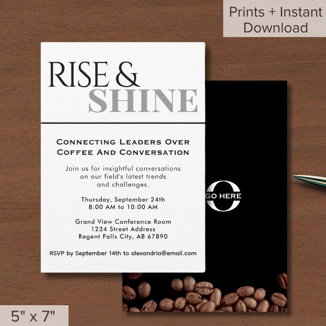 Business Breakfast Networking Event Einladung (Von Creator hochgeladen)