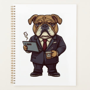 Business Bulldog � Lustiger Bürohund Planer