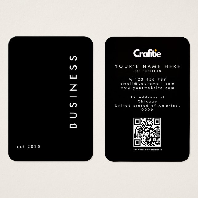 Business card (Vorne & Hinten)