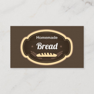Business Card Bäckerei - 3,5" x 2,0" Visitenkarte