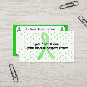 Business Card der Gruppe zur Unterstützung von Lym Visitenkarte