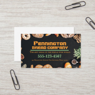 Business Card des Broterzeugers Visitenkarte