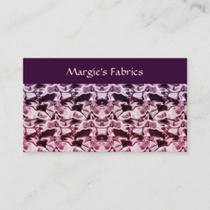 Business Card des Fabric Store Visitenkarte