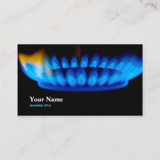 Business Card des Gas-Fitter-Technikers Visitenkarte