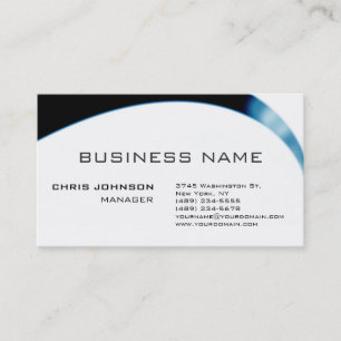 Business Card des White Red Black Gray Pattern Man Visitenkarte