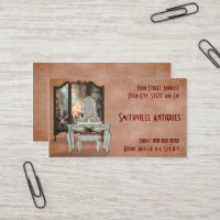 Business Card für antike Möbel Store
