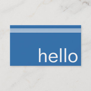 Business Card für Berufliche Dolmetscher Visitenkarte