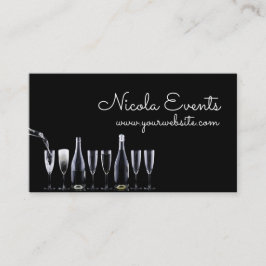 Business Card für Catering-Eventplaner Visitenkarte