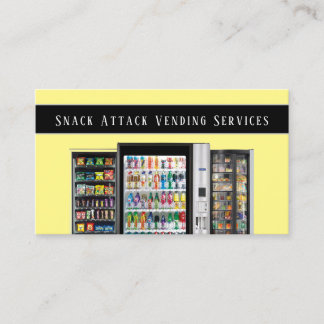 Business Card für den beruflichen Automatenservice Visitenkarte