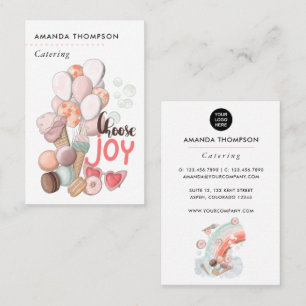 Business Card für den Whimsical Event Catering Visitenkarte