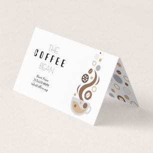 Business Card für die Kaffeebranche Visitenkarten