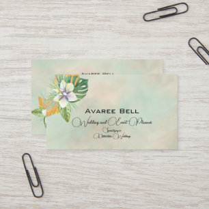 Business Card für Hochzeiten und Eventplaner Visitenkarte