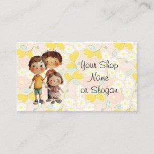 Business Card für Kinderbetreuung Visitenkarte