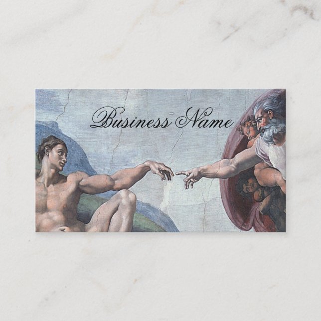 Business Card für klassische Kunstdruckkunst Visitenkarte (Vorderseite)