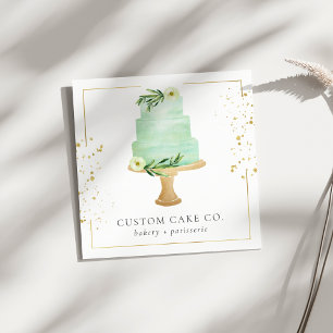 Business Card für kundenspezifische Backwaren Quadratische Visitenkarte