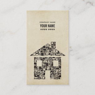 Business Card für moderne Bauvorlagenbauweise Visitenkarte