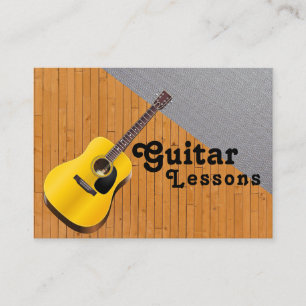 Business Card für Musiklehrer Visitenkarte