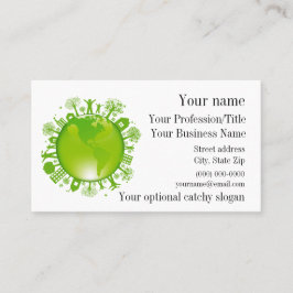 Business Card für Umgebungsdesign Visitenkarte