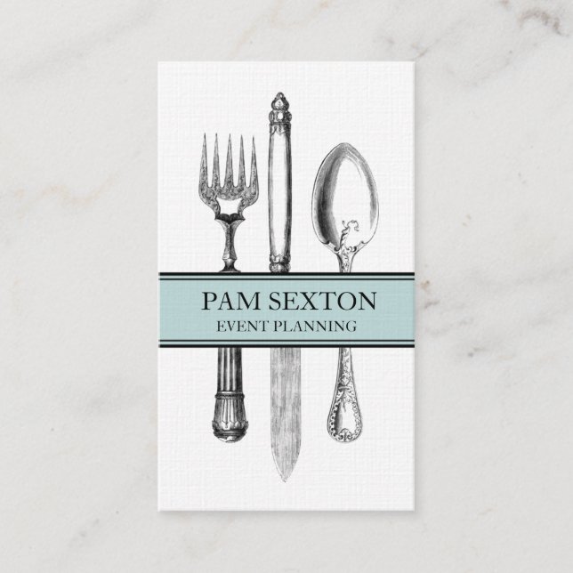 Business Card für Veranstaltungsplaner Visitenkarte (Vorderseite)