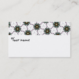 Business Card Jimette Design Black Brown white Visitenkarte