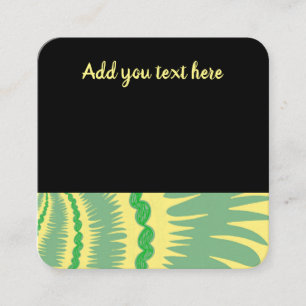 Business card Jimette Design Quadratische Visitenkarte