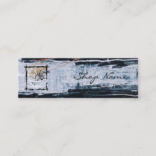 Business Card Mini Visitenkarte (Vorderseite)