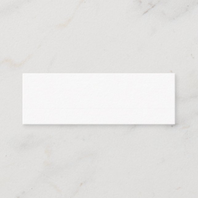 Business Card Mini Visitenkarte (Vorderseite)