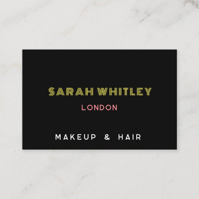 Business Card modern Visitenkarte (Vorderseite)