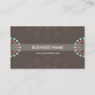 BUSINESS CARD Moderner Retrospot Visitenkarte