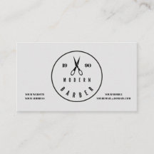 Business Card "Modernes Barber"