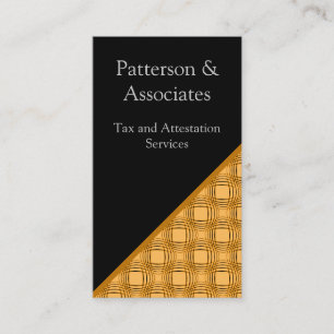 Business Card, Orange Visitenkarte