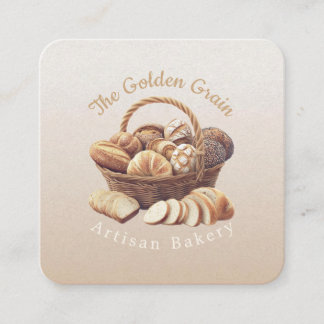 Business Card Quadratische Visitenkarte