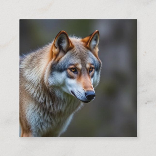 Business card  quadratische visitenkarte (Vorderseite)