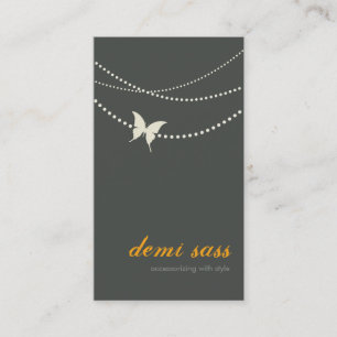BUSINESS CARD trendige Schmuckzubehör Visitenkarte