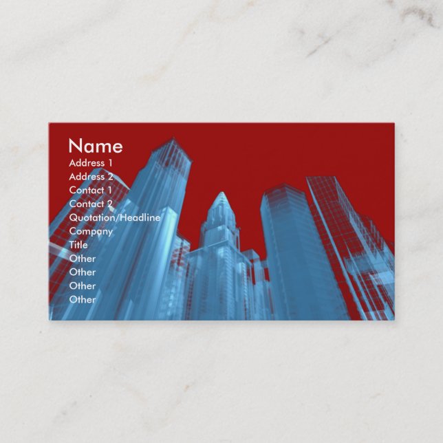 business_card visitenkarte (Vorderseite)