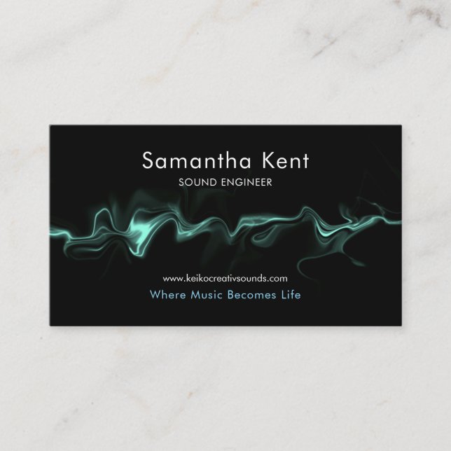 Business Card Visitenkarte (Vorderseite)