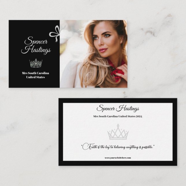 Business Card Visitenkarte (Vorne/Hinten)