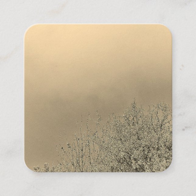 BUSINESS CARDS ART&DESIGN STYLE QUADRATISCHE VISITENKARTE (Vorderseite)