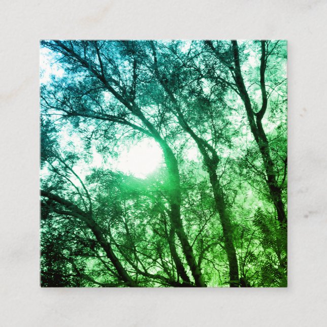 BUSINESS CARDS ART&DESIGN STYLE QUADRATISCHE VISITENKARTE (Vorderseite)