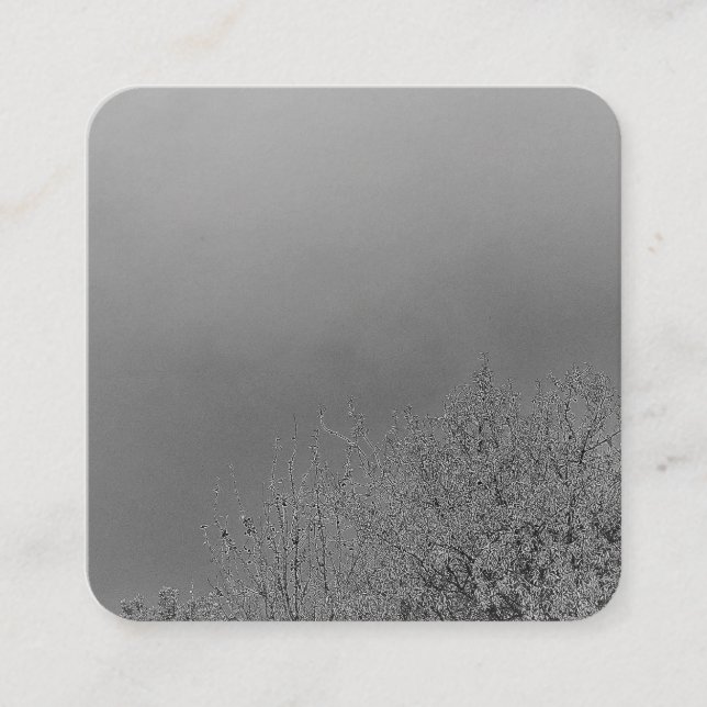 BUSINESS CARDS ART&DESIGN STYLE QUADRATISCHE VISITENKARTE (Vorderseite)