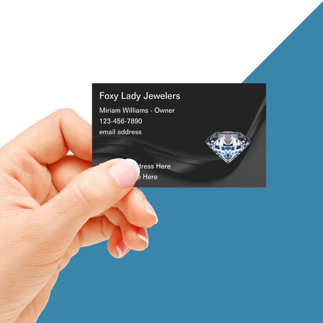 Business Cards der Klasse Diamond Visitenkarte (Von Creator hochgeladen)