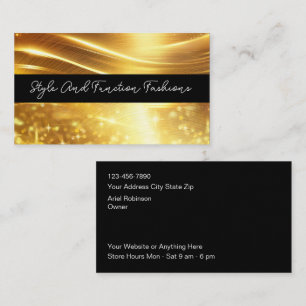 Business Cards der Klasse Glitzy Visitenkarte
