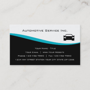 Business Cards für Automotive Visitenkarte