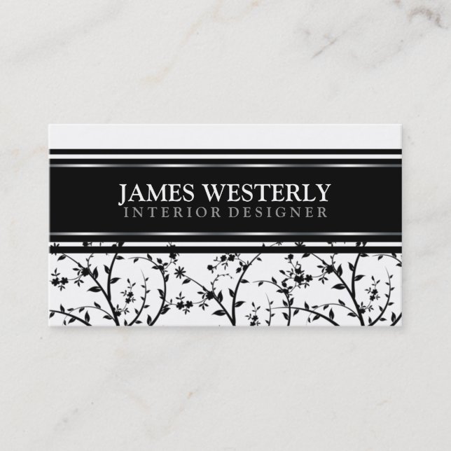 Business Cards für berufliche Innenarchitektur Visitenkarte (Vorderseite)