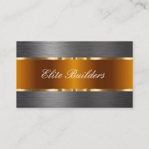 Business Cards für Classy Zuhause Builder Visitenkarte