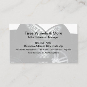 Business Cards für den Automobilturbinenverkehr Visitenkarte