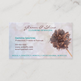 Business Cards für die Weißreinigung Visitenkarte