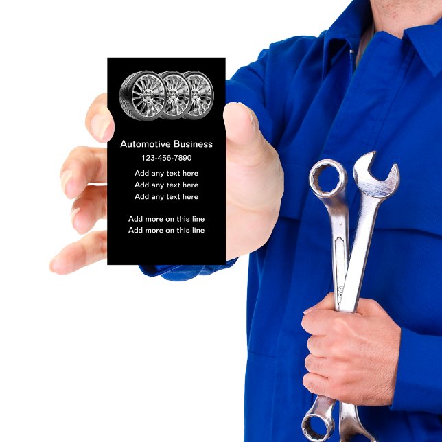 Business Cards für Fahrzeugreifen Visitenkarte (Von Creator hochgeladen)