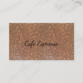 Business Cards für Kaffee Visitenkarte