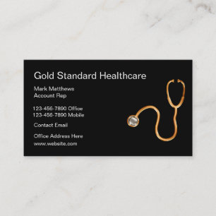 Business Cards für klassische Gesundheitsfürsorge Visitenkarte
